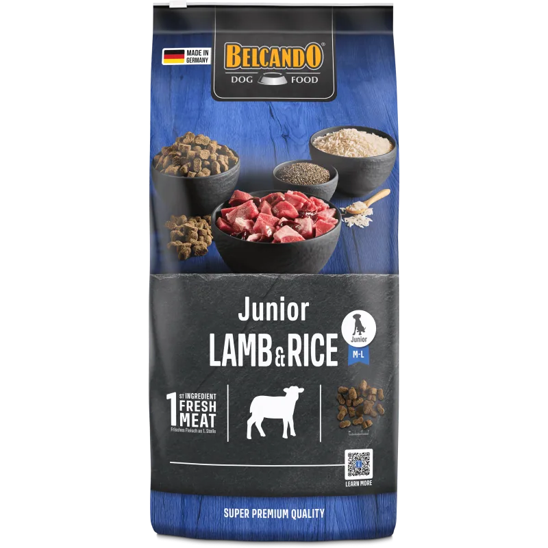 Belcando Junior Lamb & Rice 4 Kg.