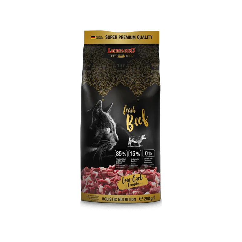 Leonardo Adult fresh manzo 250 g.