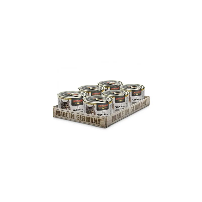 LEONARDO SUPERIOR lattina Agnello Pollame & Zucca 6 x 200 gr.