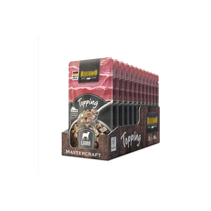 BELCANDO MASTERCRAFT Topping Agnello 100 gr.x12