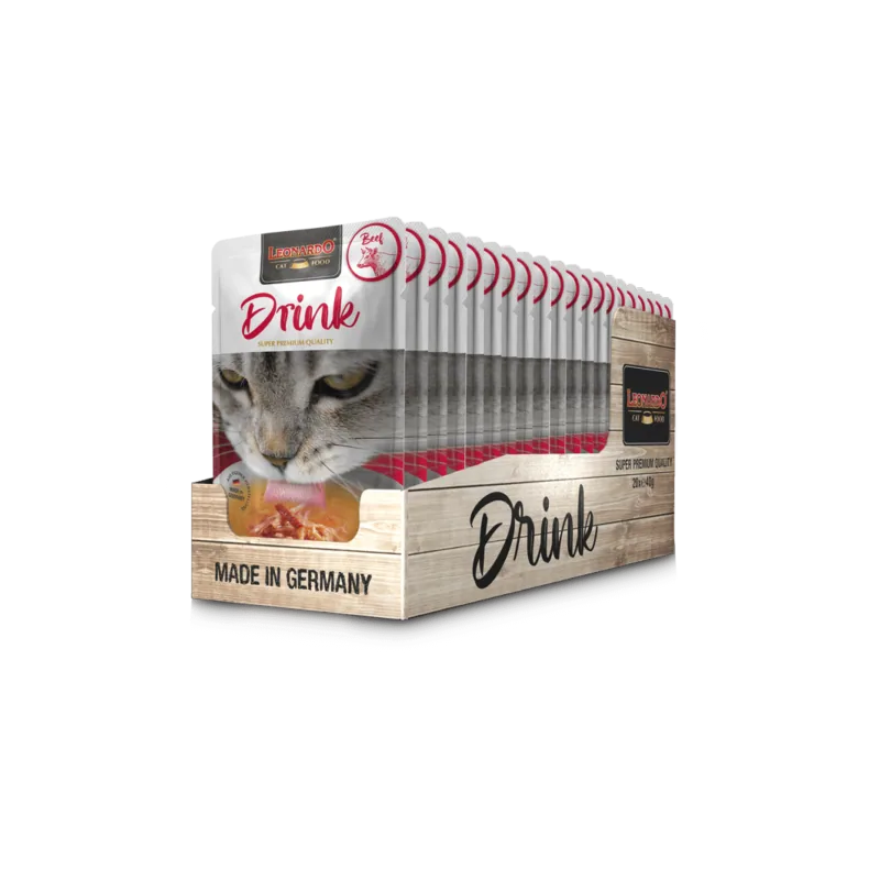 Leonardo DRINK Manzo 40 g.(20 bustine)