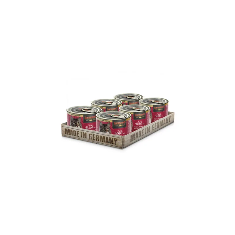 LEONARDO SUPERIOR lattina Manzo con Selvaggina Patate dolci 6 x 200 gr