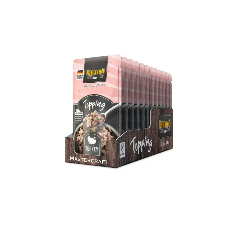 BELCANDO MASTERCRAFT Topping Tacchino 100 gr.x12